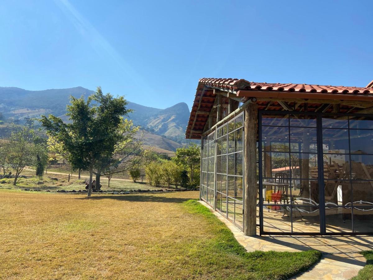 Vila Quinta Do Papagaio Pouso Alto Exteriér fotografie